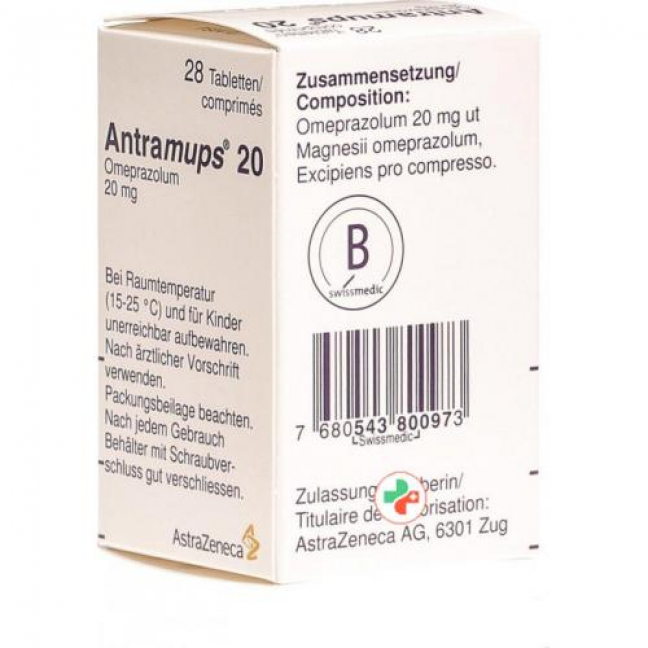 Antramups 20 mg 28 tablets