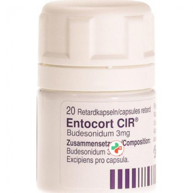 Энтокорт CIR 3 мг 20 ретард капсул 