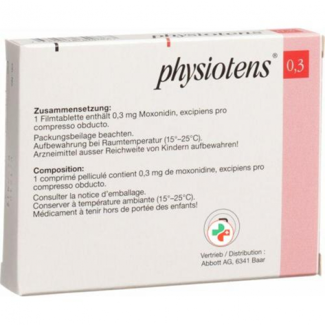 Физиотенс 0.3 мг 28 таблеток