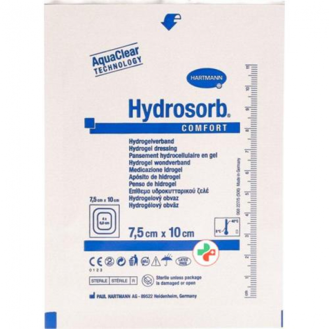 Hydrosorb Comfort Hydrogel 7.5x10см стерильный 5 штук