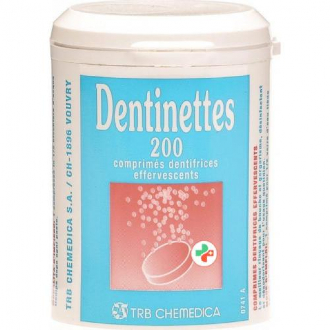 Dentinettes в растворимых таблетках 200 штук
