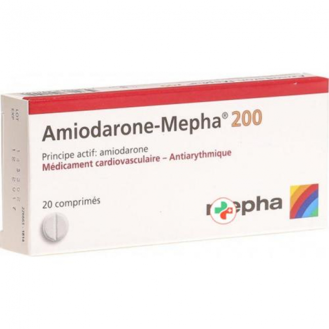 Амиодарон Мефа 200 мг 20 таблеток