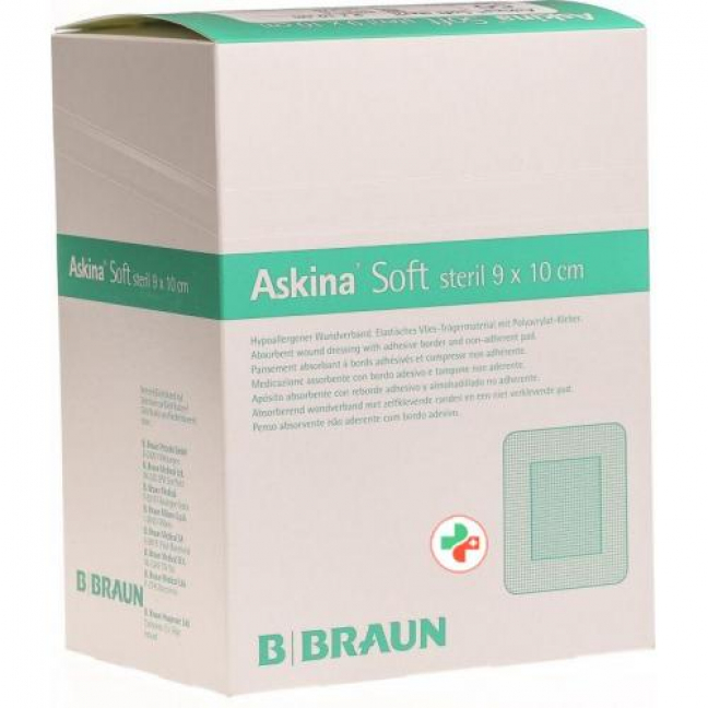 Askina Soft стерильный повязка для ран 10x9см 50 штук