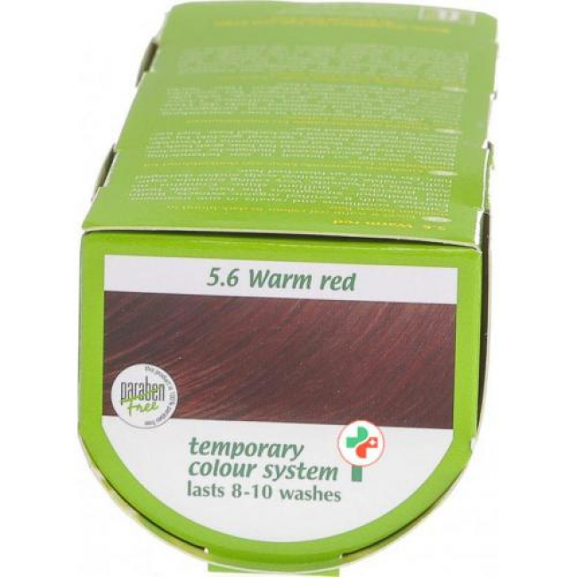 Henna Plus Colour крем 5.6 Warm Rot 60г