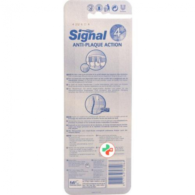 Signal Anti-Plaque Action Family Pack 4 штуки