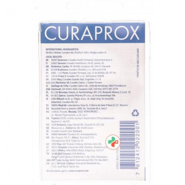 Curaprox CPS 22 Implantatbursten Blau 5 штук