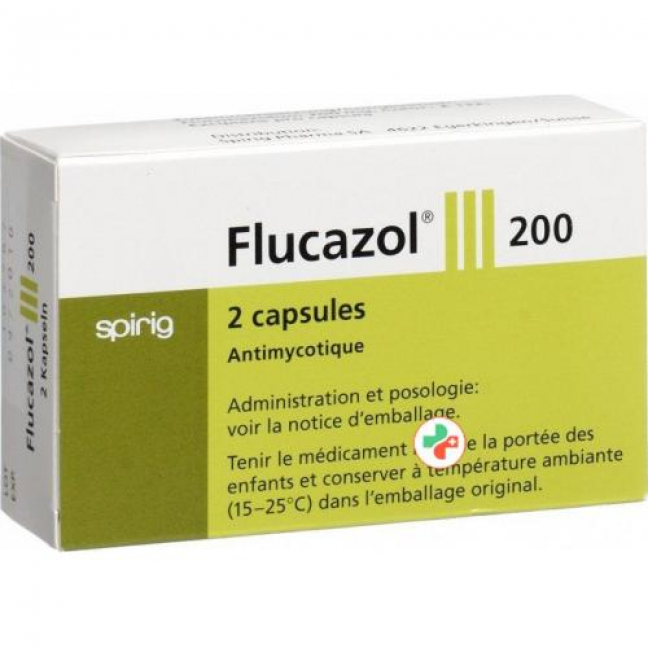 Флуказол 200 мг 2 капсул