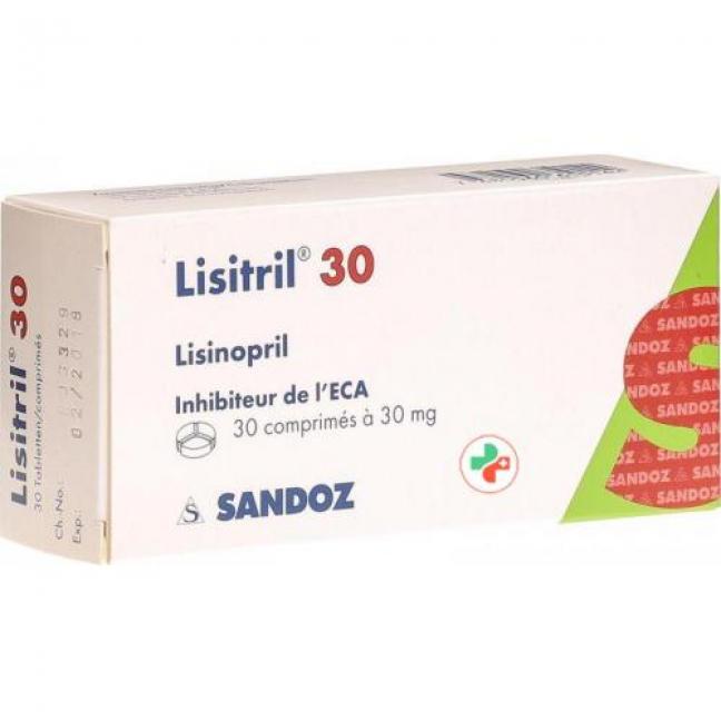 Лизитрил 30 мг 30 таблеток