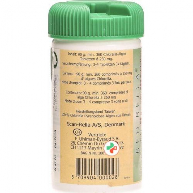 Reu-rella Chlorella в таблетках, 360 штук