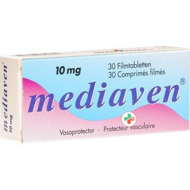Медиавен 10 мг 30 таблеток покрытых оболочкой