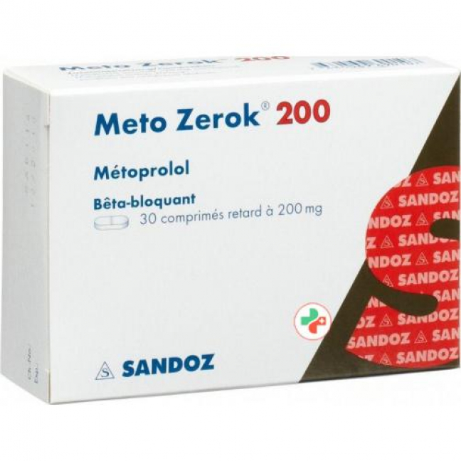 Мето Зерок 200 мг 30 ретард таблеток 