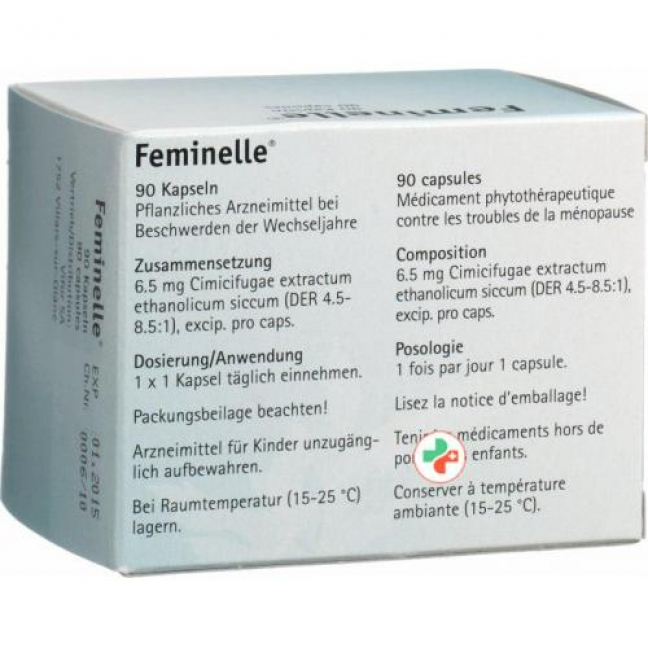 Феминель 6.5 мг 90 капсул