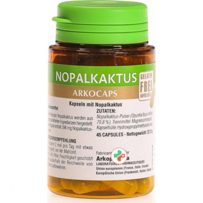 Arkocaps Nopalkaktus в капсулах 45 штук