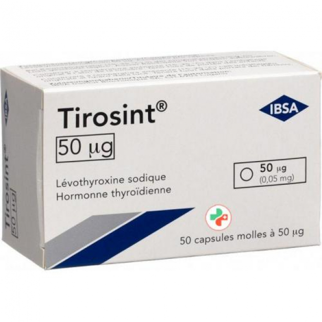 Тиросинт 50 мкг 50 капсул