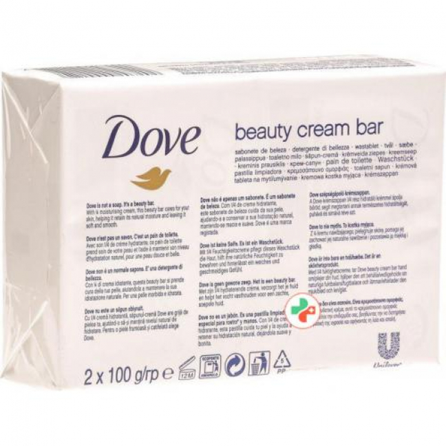 Dove салфетки для лица Beauty Duo 2x 100г