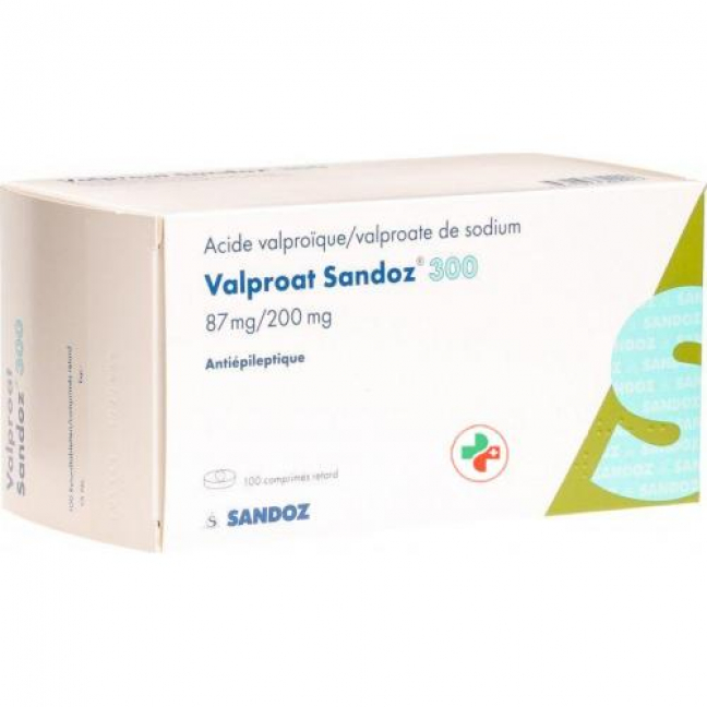 Вальпроат Сандоз Ретард 300 мг 100 таблеток