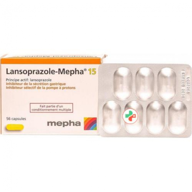 Лансопразол Мефа 15 мг 112 капсул