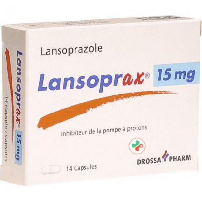 Лансопракс 15 мг 14 капсул