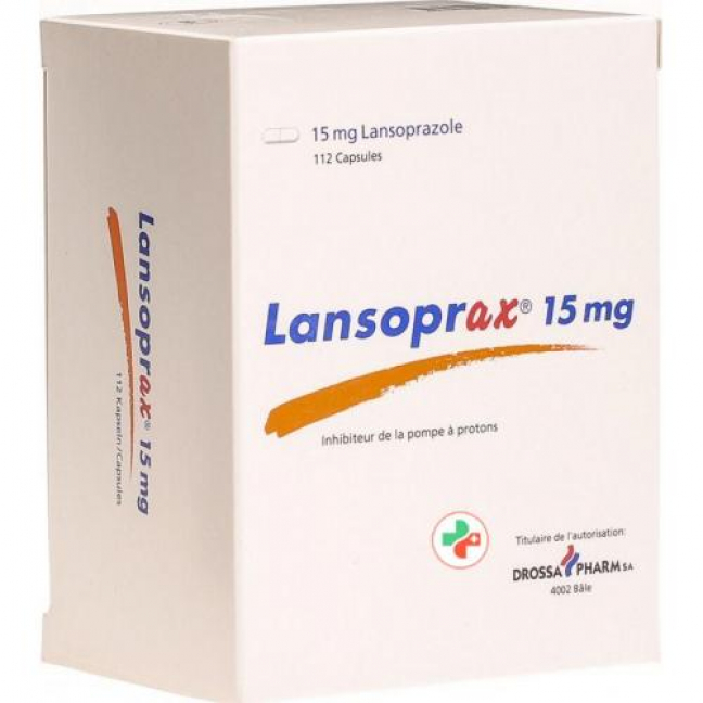 Лансопракс 15 мг 112 капсул