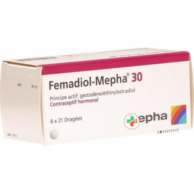 Фемадиол-30 6 x 21 таблетка