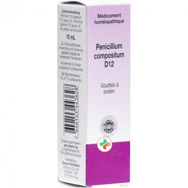 Sanum Penicillium Compositum капли D 12 10мл
