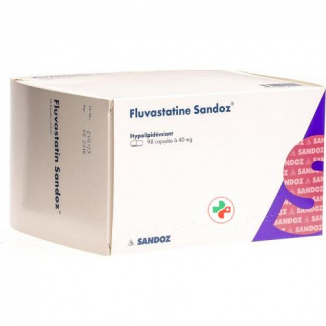 Флувастатин Сандоз 40 мг 98 капсул