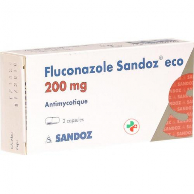 Флуконазол Сандоз ЭКО 200 мг 2 капсул