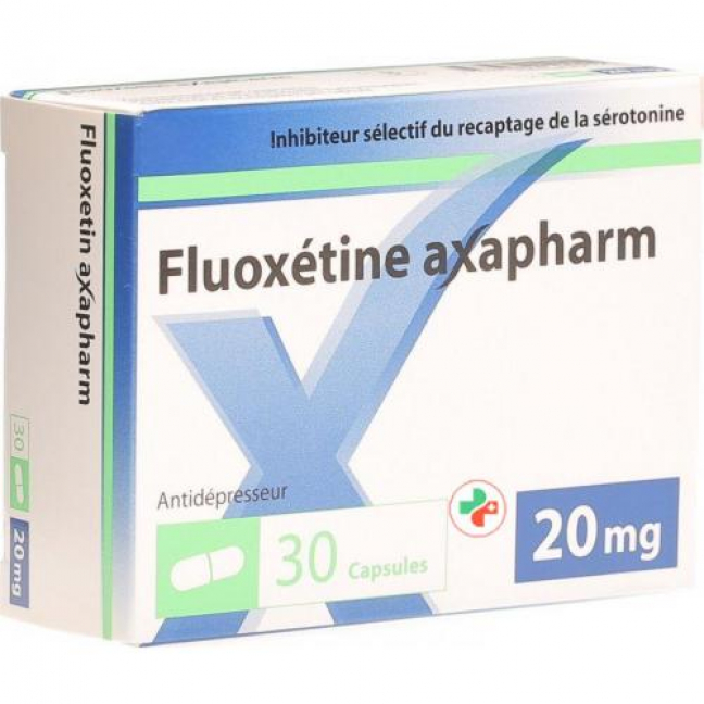 Флуоксетин Аксафарм 20 мг 30 капсул