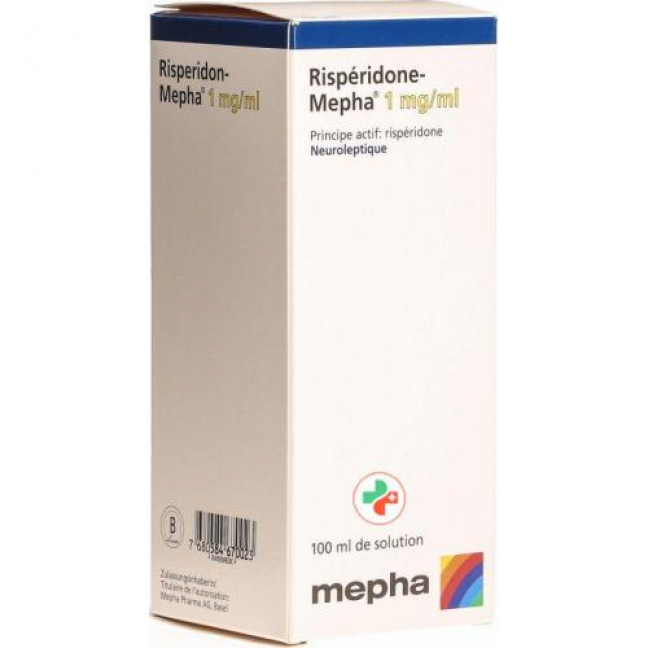 Рисперидон Мефа раствор 1 мг/мл 100 мл
