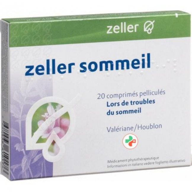 Зеллер для сна 20 таблеток покрытых оболочкой 