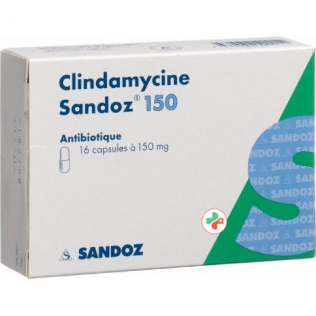 Клиндамицин Сандоз 150 мг 16 капсул