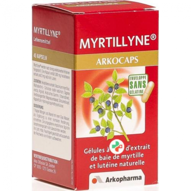 Arkocaps Myrtilline в капсулах 45 штук