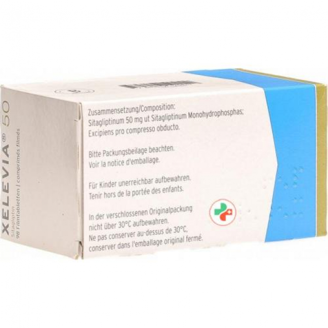 Xelevia 50 mg 98 filmtablets