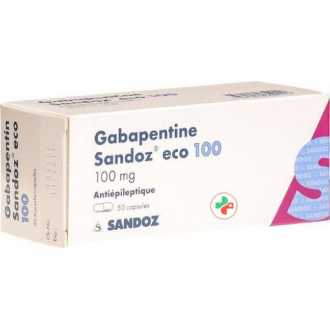 Габапентин Сандоз ЭКО 100 мг 50 капсул
