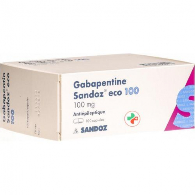 Габапентин Сандоз ЭКО 100 мг 100 капсул