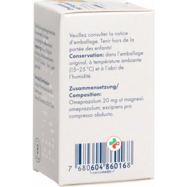 Omeprazol Mut Sandoz 20 mg 28 filmtablets 