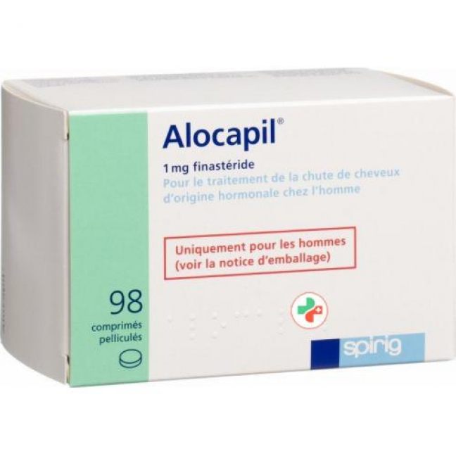 Алокапил 1 мг 98 таблеток покрытых оболочкой