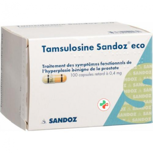 Tamsulosin Sandoz ECO Retard 0.4 mg 100 Kaps