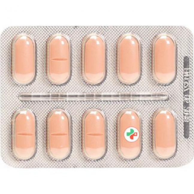 Левофлоксацин Сандоз 500 мг 10 таблеток покрытых оболочкой