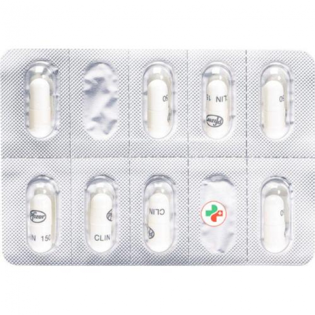 Клиндамицин Пфайзер 150 мг 16 капсул 