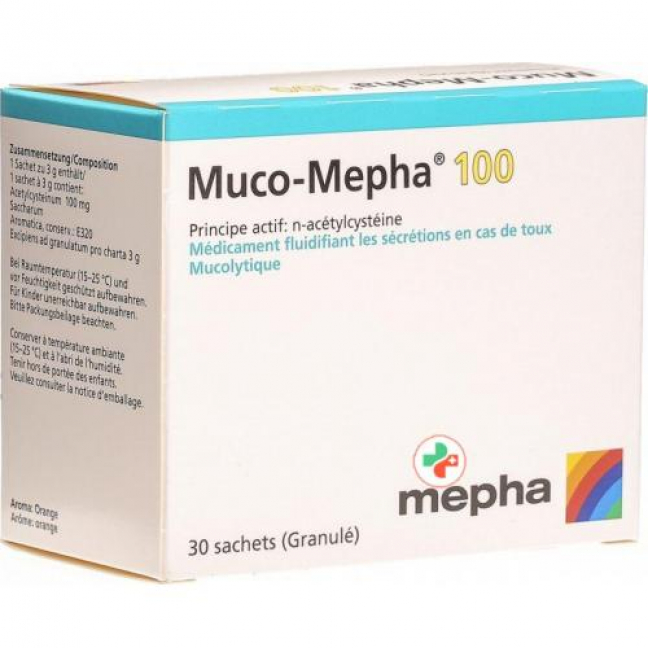 Муко-Мефа гранулы 100 мг 30 пакетиков