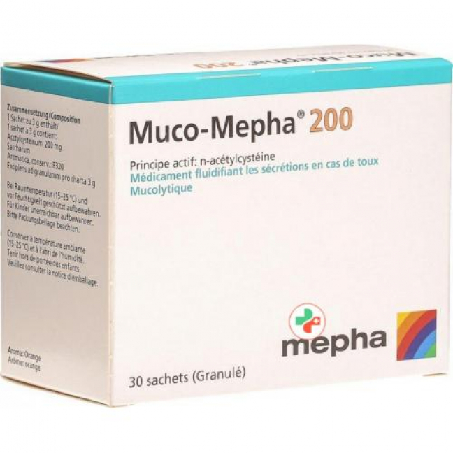 Муко-Мефа гранулы 200 мг 30 пакетиков