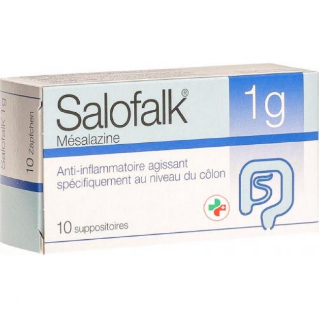 Салофальк 1 г 10 суппозиториев