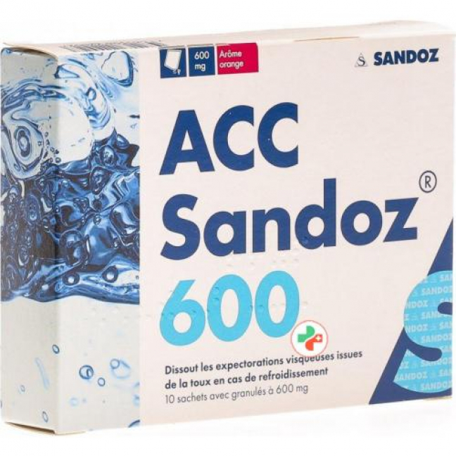 АЦЦ Сандоз гранулы 600 мг 10 пакетиков