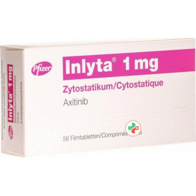 Инлита 1 мг 56 таблеток покрытых оболочкой