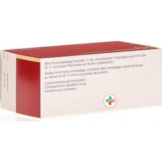 Кандесартан Хелвефарм 8 мг 100 таблеток