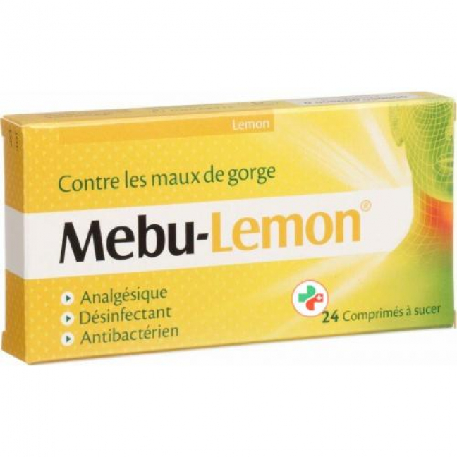 Мебу-Лимон 24 пастилки 