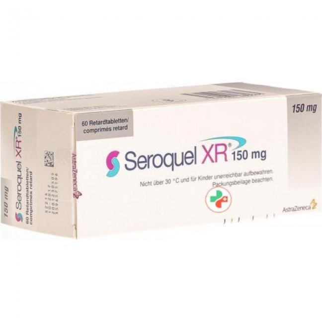 Сероквель XR 150 мг 60 ретард таблеток