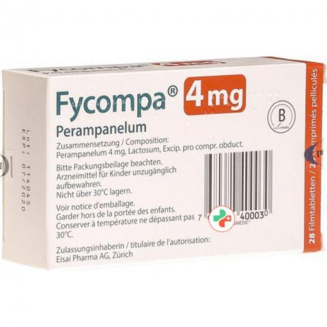 Файкомпа 4 мг 28 таблеток покрытых оболочкой