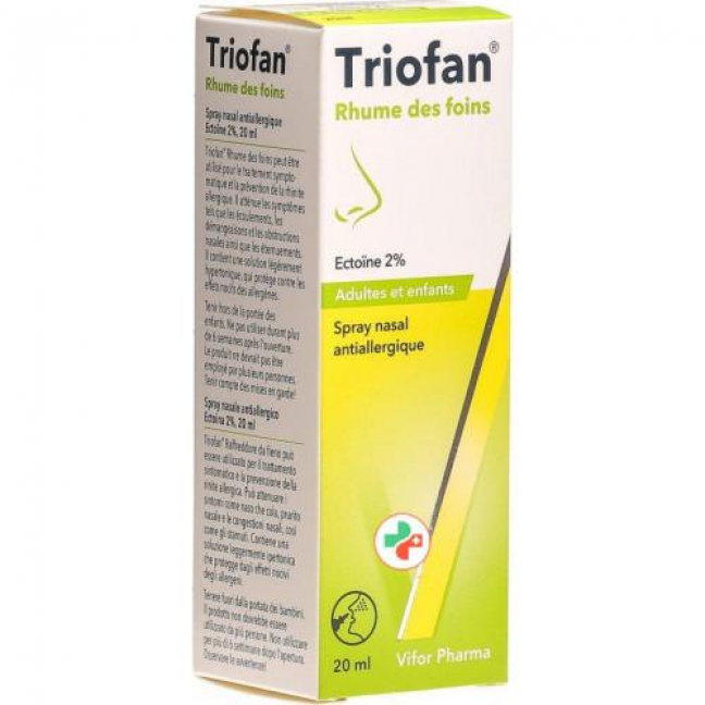 Триофан противоаллергический назальный спрей от аллергического ринита 20 мл